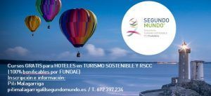 Cursos Turismo Sostenible y RSCC para Hoteles by Segundo Mundo RSCC