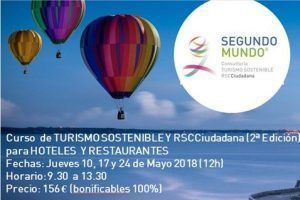 Curso Turismo Sostenible RSC Segundo Mundo