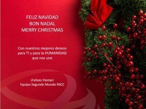 feliz navidad Segundo Mundo RSCC